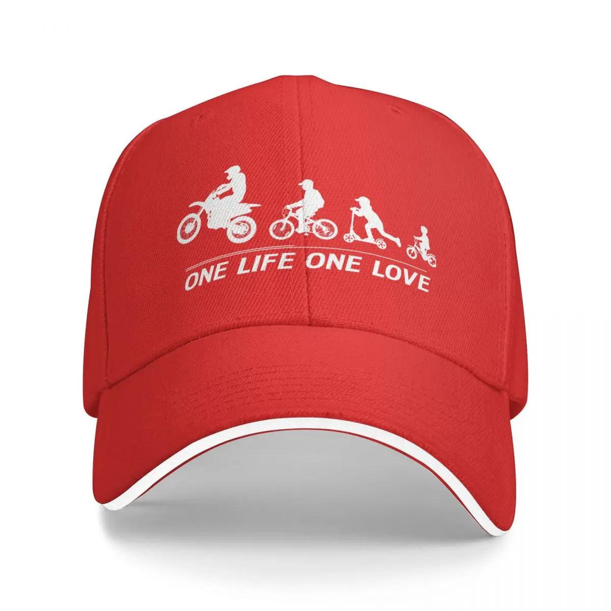 

Dirt Bike Motocross Motor Sport One Life One Love Moto Dad Hats Pure Color Womens Hat Windproof Baseball Caps Peaked Cap one size