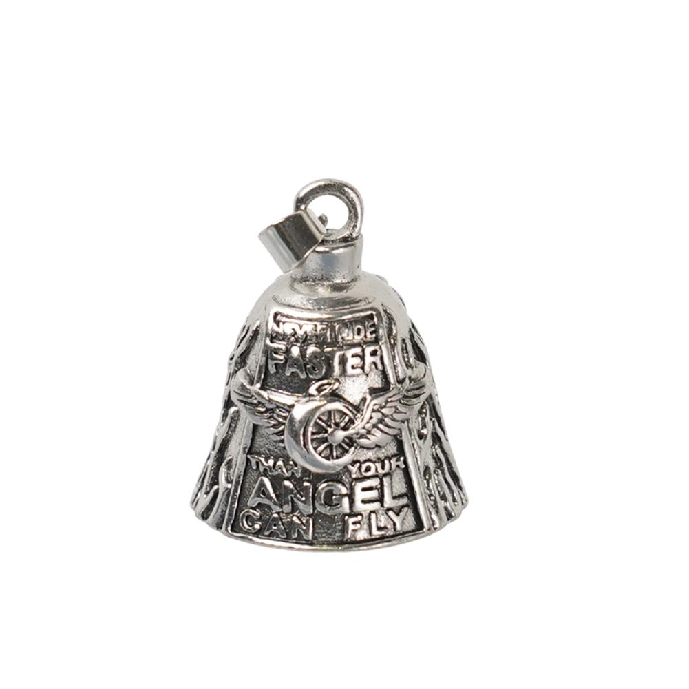 Campanella Ruota Ala d'Angelo per Moto Campanella da Equitazione Biker Accessori Decorativi per Moto per Biker Ciclista Regalo di San Valentino per Ciclista