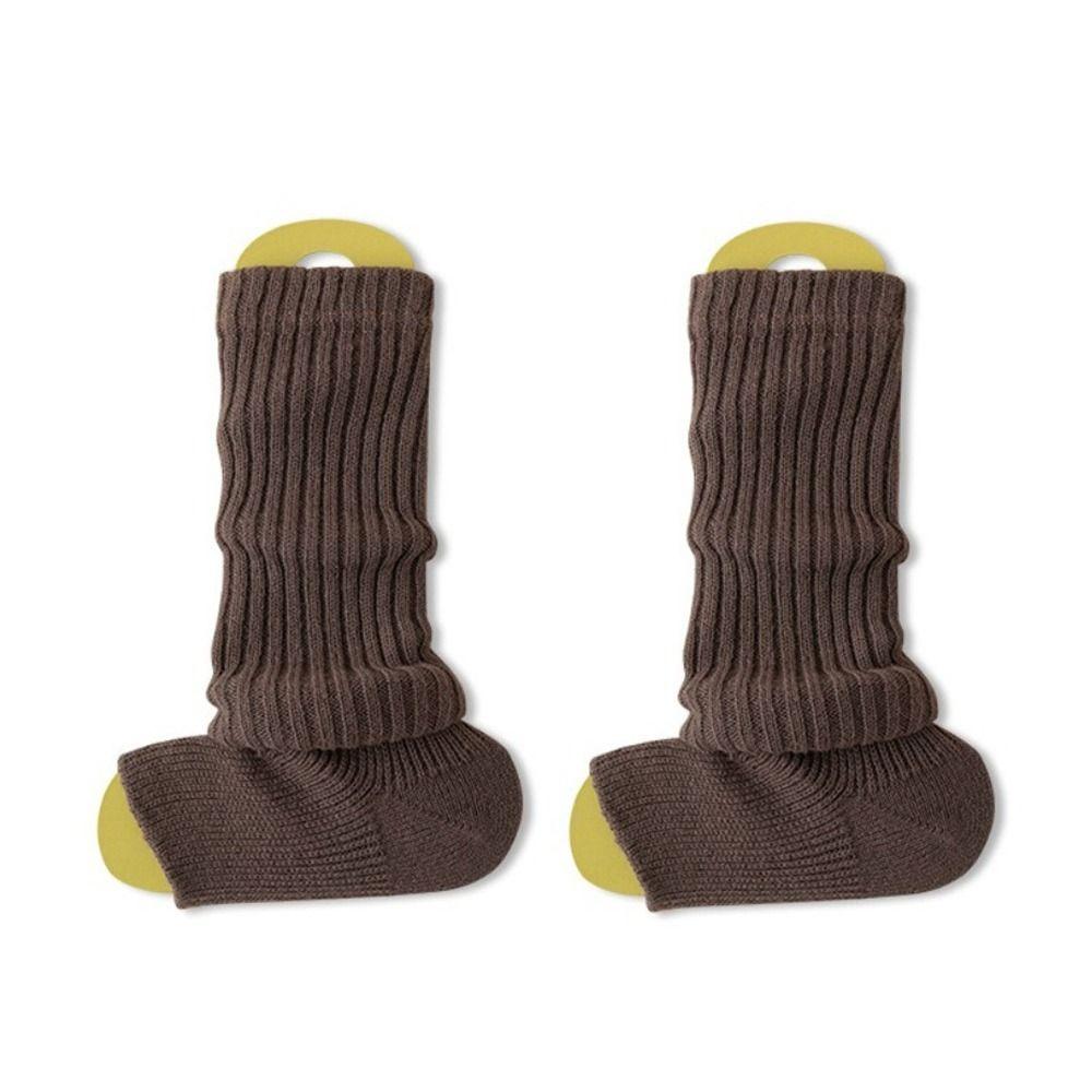 Cute Sweet Lolitas Knitted Socks Knitting Warm Foot Cover New Leg Warmers  Autumn Winter