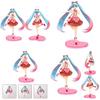 Exquisite Kawaii Anime Hatsune Miku Figure With Beautiful Blue Hair For Collectors