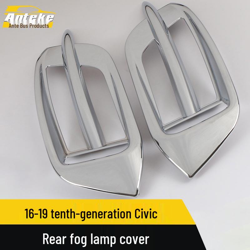 Tenth Gen Civic (16-19) Rear Fog Light Trim Ring Cover