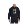 Under Armour Rival Multilogo Fleece Hoodie Men Tops Black 1357094-001
