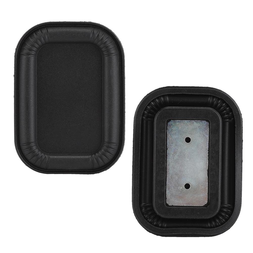 4PCS Bass Speaker Plate Passive Radiator Auxiliary Bass Rubber Vibration Plate OvalRectangle 65x45