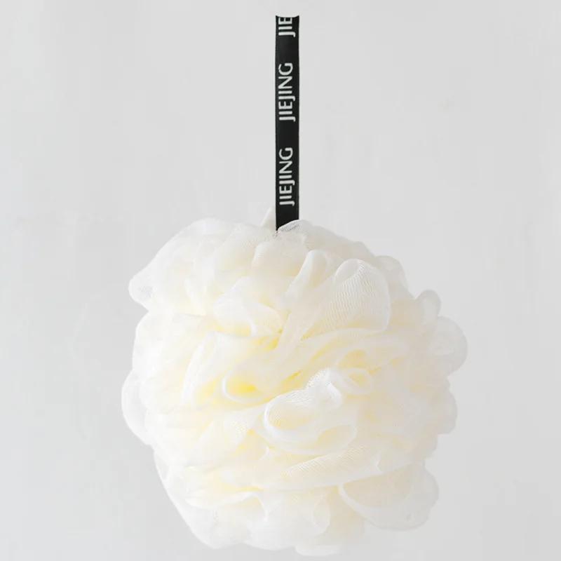 Weiche Netz-Bade-Schwammbälle Körperreiniger Peeling-Schrubber Badekugel Nylon-Reinigungspinsel Duschquaste Badeblume
