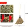 USAN HOME Natural Handwoven Bamboo Broom