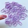 50pcs Mini Love Heart Paper Clips Macaron Color Photo Tickets Holder Binder Clips Notebook Planner Bookmarks Office Supplies