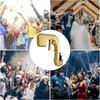 Fun Launcher Champagne Gun Shooting Bottle Opener, Suitable for Party Games Gatherings Bars Outdoor Activities Swimming Pools