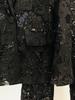 Completo e Pantaloni in Rete Ricamata con Paillettes di Alta Gamma - Collezione Primavera Inizio 2026