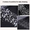 Ligne de pêche imitation perle Perles 3-8mm DIY Perles artificielles Chaîne de perles multicolores Multi-tailles