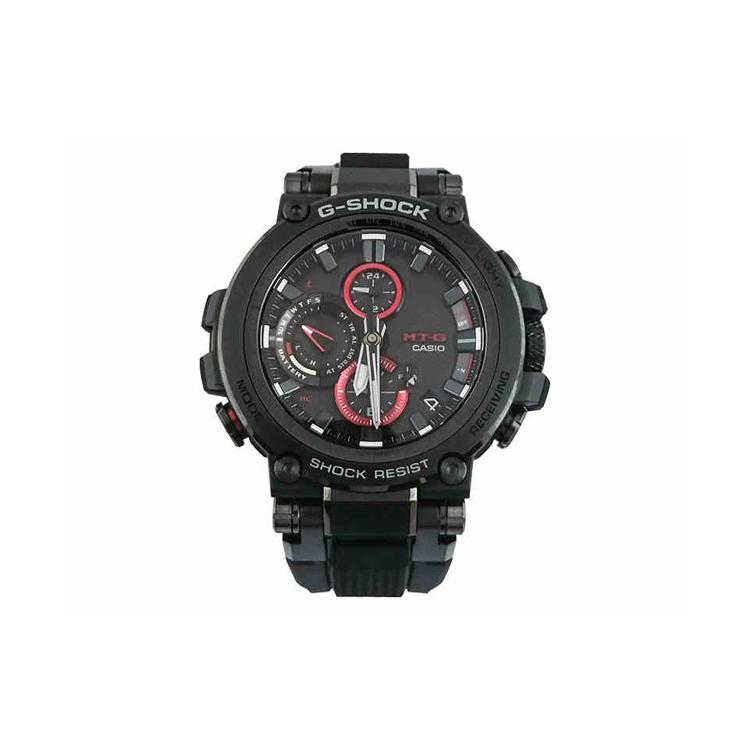 

CASIO G SHOCK MTG Солнечно-кварцевый механизм Ремешок из смолы Мужские часы Черный циферблат MTG-B1000B-1A Black