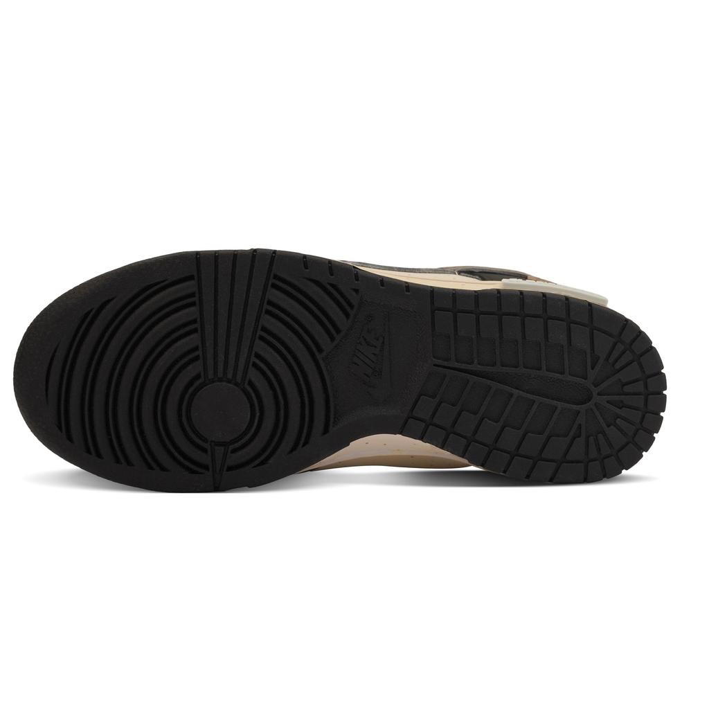 Nike Dunk Non slip Lightweight Low top Skateboard Shoes Unisex Beige Black DD1391-100(Team379-)