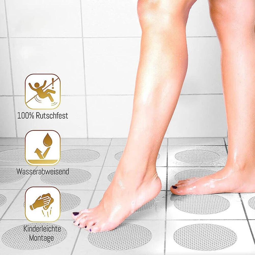 Bathroom Floor Anti Skid Anti Skid Applique Anti Slip Discs Hazardous Areas Applique Soft PEVA Balcony Kitchen