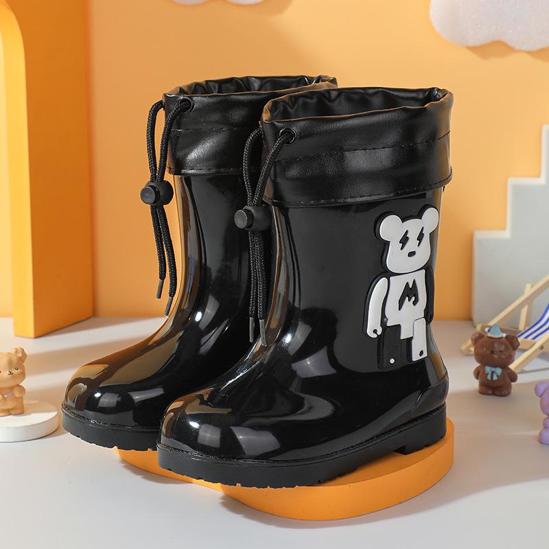 Eco-friendly Non-slip Lightweight Rain Boots for Kids - Boys & Girls Sizes S/M/L