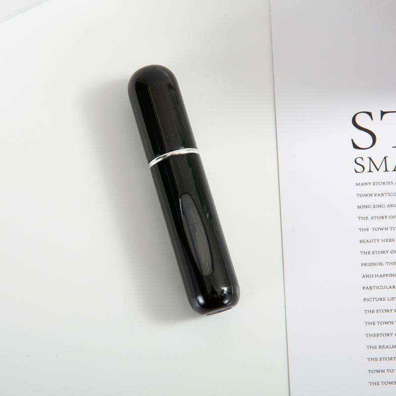 Portable 5ml Perfume Sub-bottling Press Small Window Self-pumping Spray Bottle Bottom Straight Into Travel Perfume Bottle