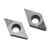 PCD Wendeschneidplatten-Schneidlösungen 2 Stück DCGT070202 für Nichteisenmetalle