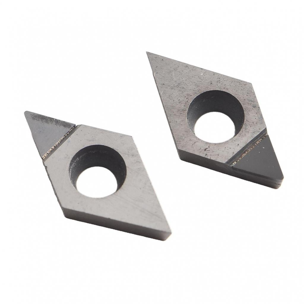 PCD Wendeschneidplatten-Schneidlösungen 2 Stück DCGT070202 für Nichteisenmetalle