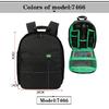 JINNUOLANG Waterproof Camera Backpack Photo Digital Bags For Canon Nikon Sony Xiaomi iPad DSLR Portable Travel Tripod Lens Bag