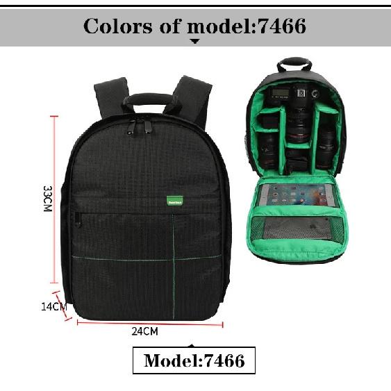 JINNUOLANG Waterproof Camera Backpack Photo Digital Bags For Canon Nikon Sony Xiaomi iPad DSLR Portable Travel Tripod Lens Bag