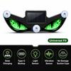 Solar Devil Eyes Car Lights Suction Cup Car Warning Light New Car Atmosphere Light