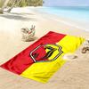 Jagiellonia Biaystok Print Beach Towel Large Soft Quick Dry Towel For Beach Camping Swimming