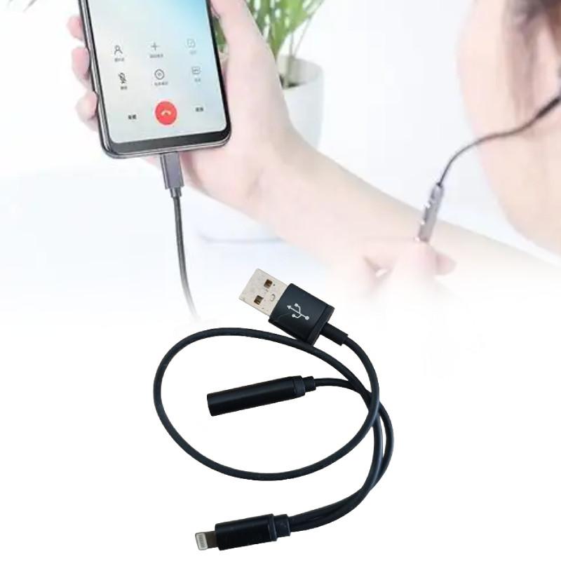 Iphone Charging Cable Adapter Data Line Converter For Smartphone Charging Accessories