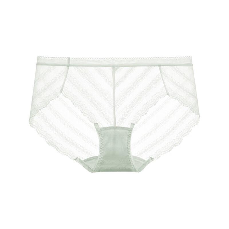 Maniform Women's Sexy Lace Mid-Low Waist Briefs