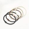 5pcs Simple And Fashionable,Soft Thin Hair Band,Small Heart Shape,Elegant High Ponytail,High Elasticity,Hair Tie Hair Accessory