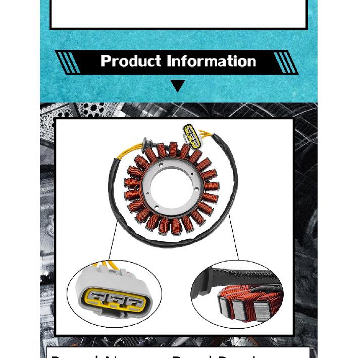 Motorcycle Stator Engine Ignitor / Stator Coil For BMW R1200GS R1200RT R1200RS Adv K51 K52 K53 K54 R1250GS R1250RT R1250RS
