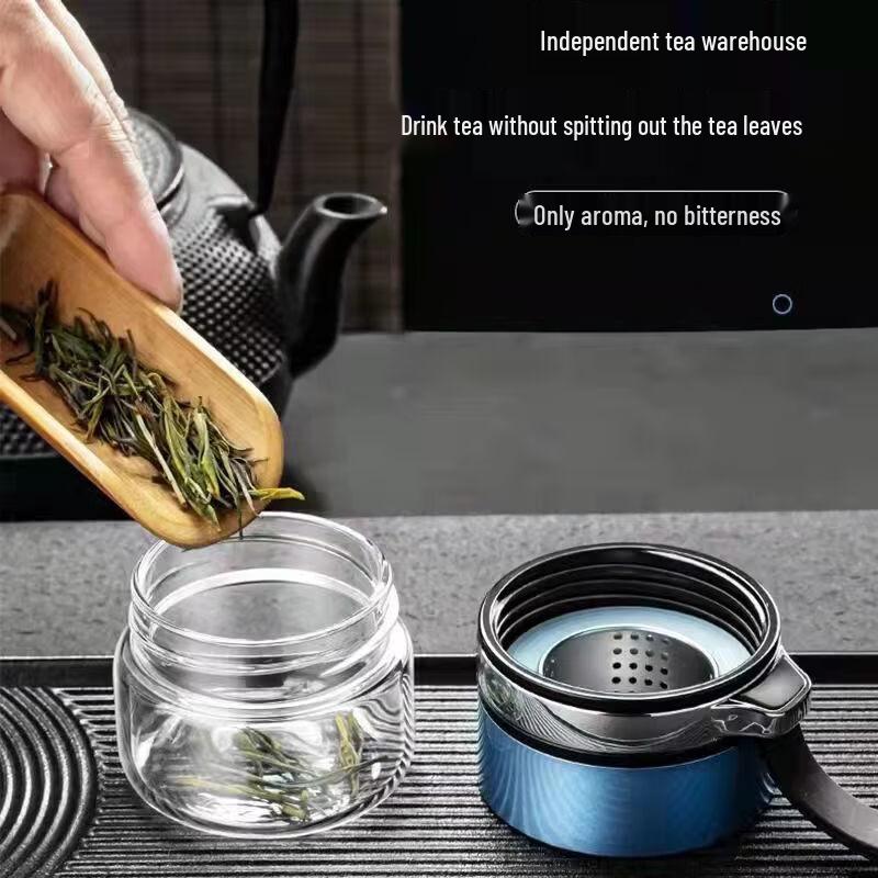 OLOEY Double Wall Tea Infuser Cup