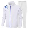 Unisex Stand-up Collar Sports Jacket and Hoodie Set