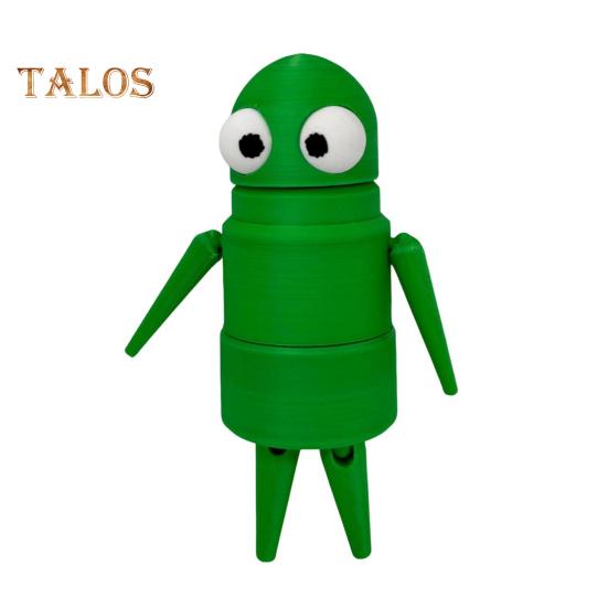 Desk Buddy Robot Ornament Collectible Robot Figurine Articulated Robot Buddy Gift for Video Game Fans Desk Decoration