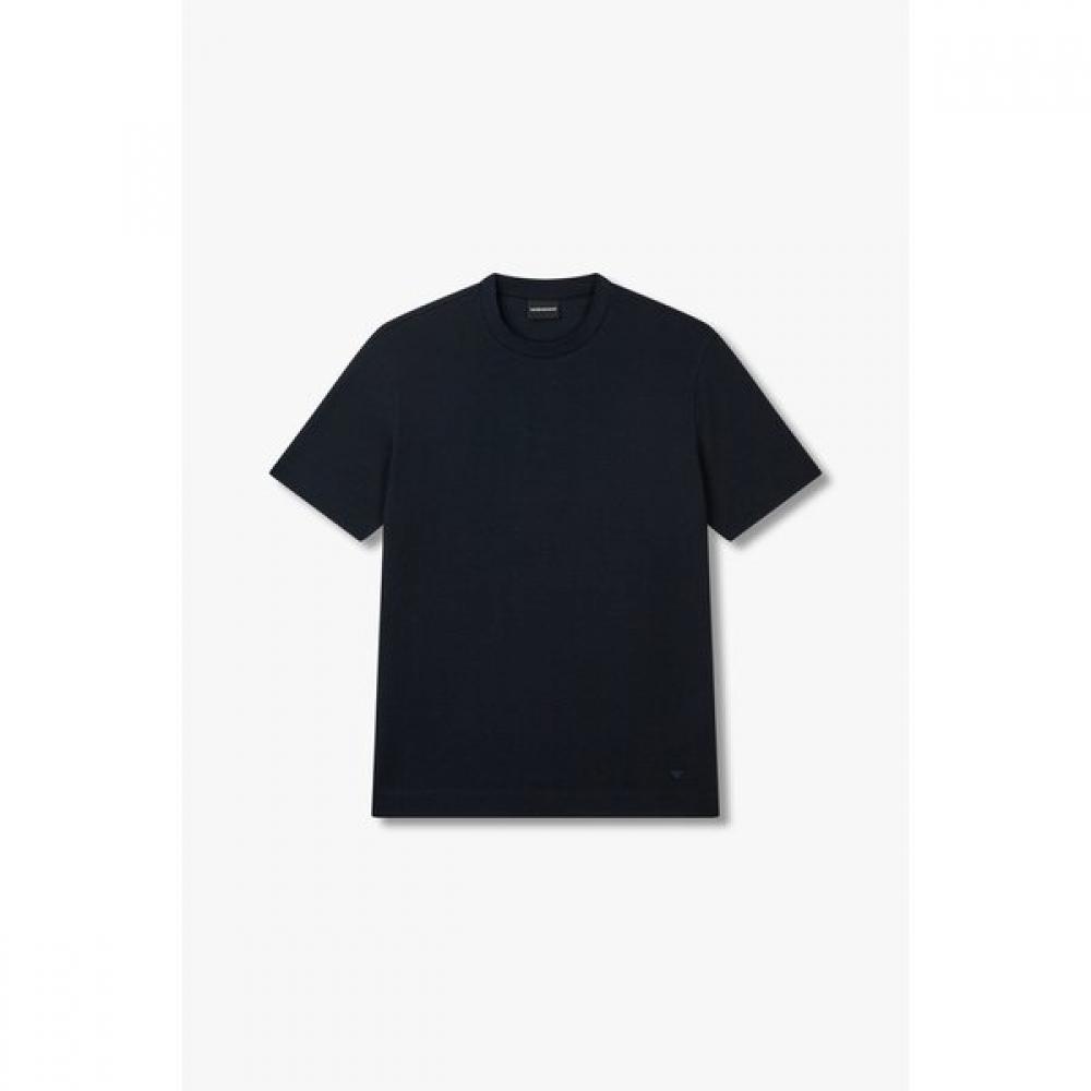 Emporio Armani Men S Jacquard PaTTern CoTTon jerSey T ShirT A515126062 S