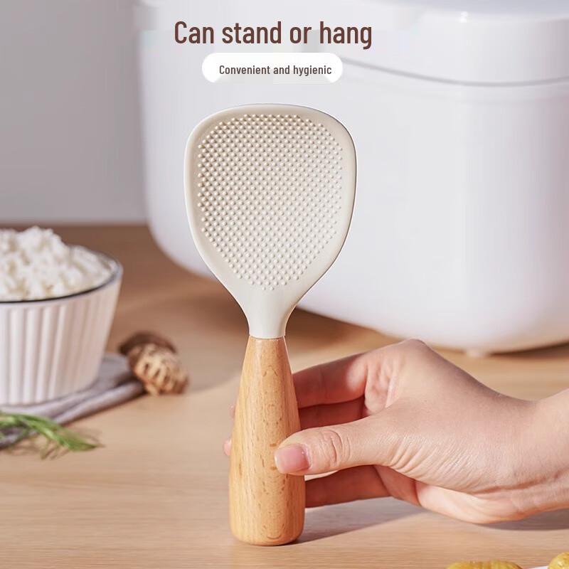Zhai Qingsong Standable Silicone Rice Spoon