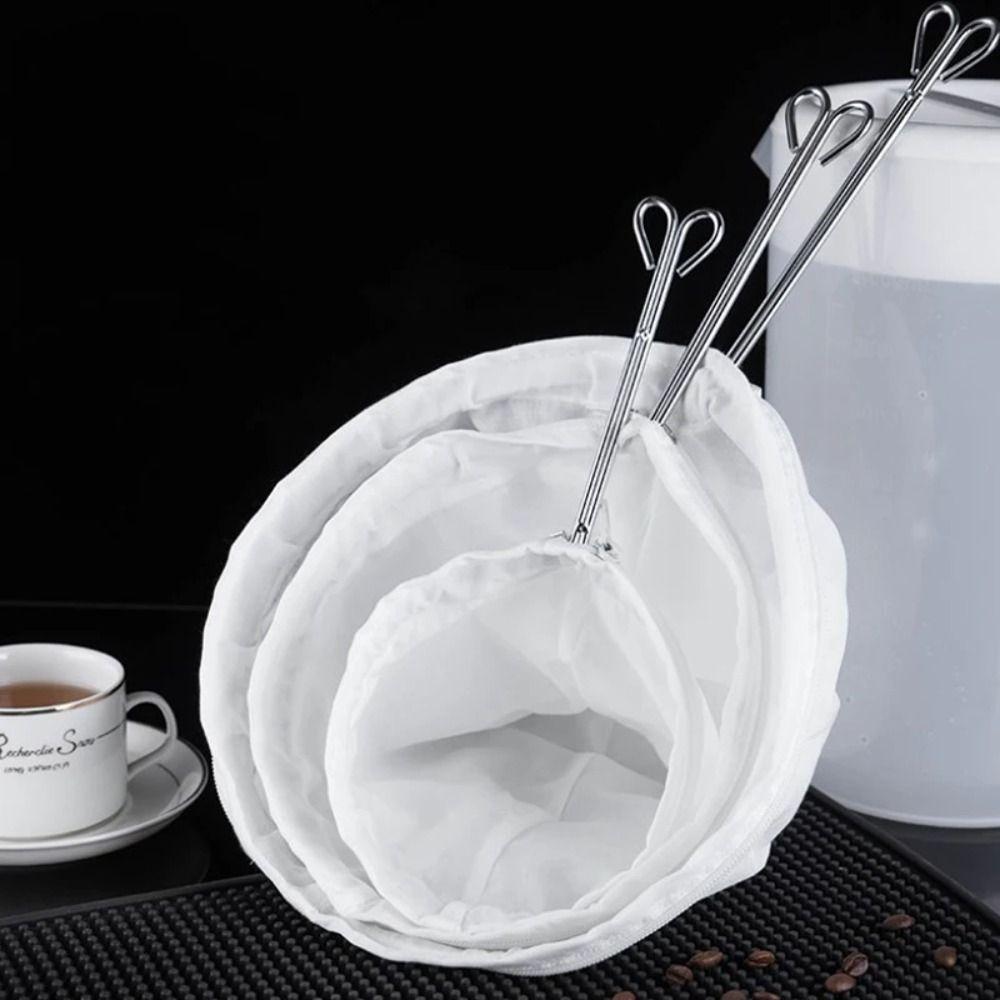Ultra Fine Mesh Strainer Bags with/without Stand Removable Coffee Filter Sock  Herb Tea