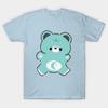 Asian Size Cotton Unisex Tshirt Print T-shirt Bear T-shirt No-Cut Print Regular Fit