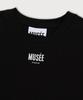 MUSEE Musee Logo Slim Fit Essentiel T-Shirt_Black