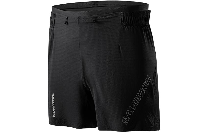 SALOMON SENSE AERO 5 SHORTS M Sports Shorts Men s Pitch Black LC1870000 M