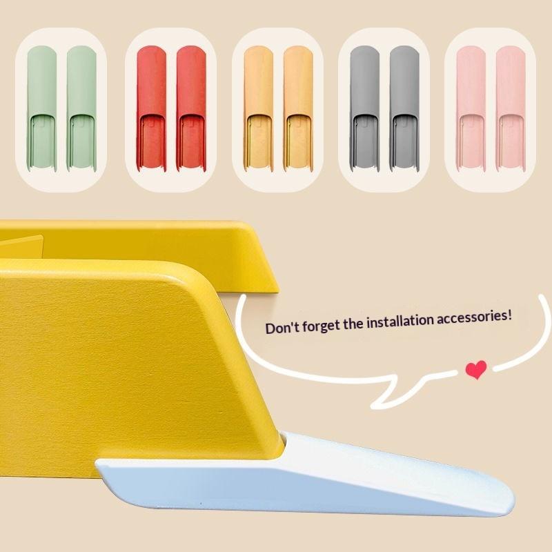 2Pcs Insert Dining Chair Accessories Safety Extension Piece Anti Tipping Strip Baby Chair Anti-Skid Leg Pad Feet
