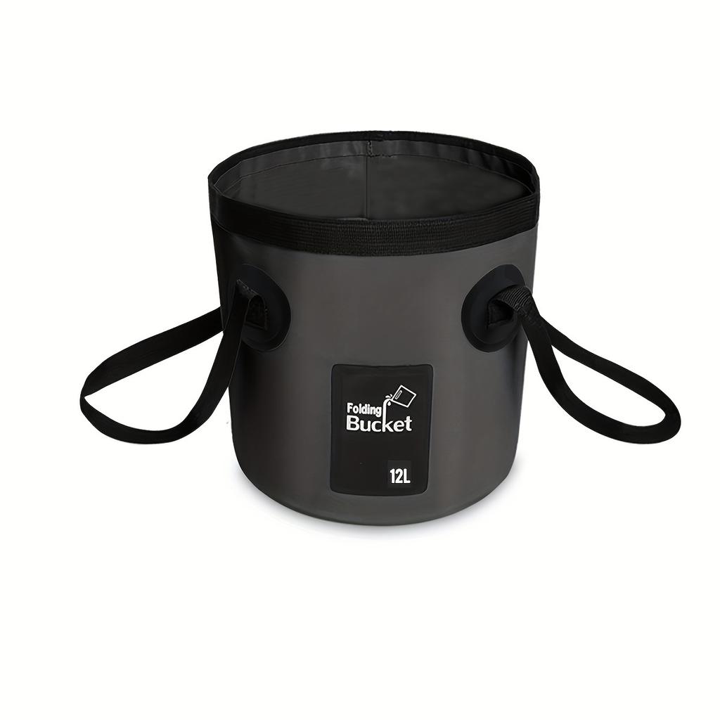 12L Super Lightweight Foldable Water Bucket Ultimate Camping Hiking Fishing Companion Durable Compact Versatile for Washing Need