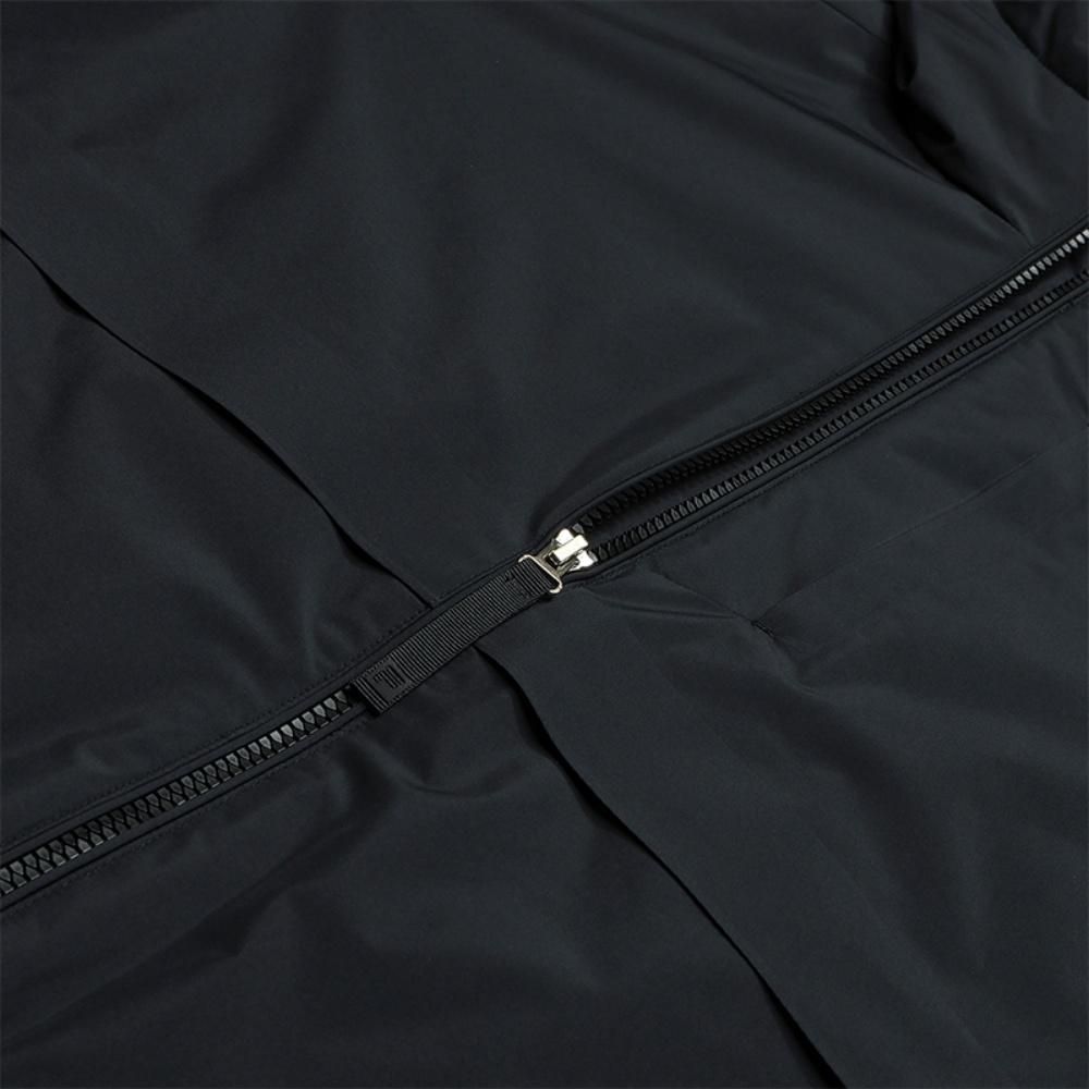 New FILA WHITE Down Jackets Men's Jet Black F11M543903FBK