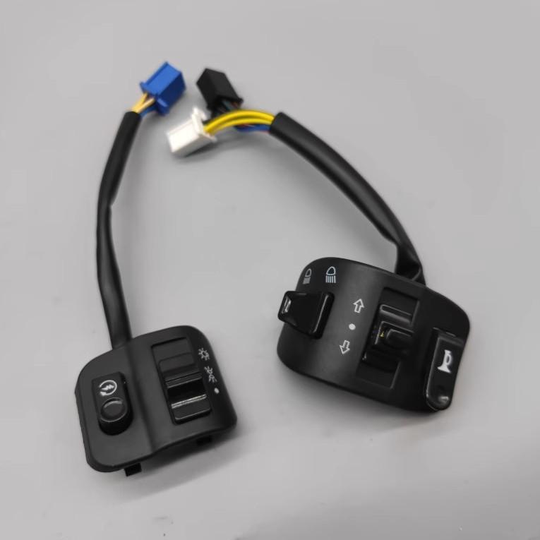 JOGI Qiaoge i125 Handlebar Turn Signal & Horn Switch Button for Fuxi Xi AS Saiying (Left/Right)
