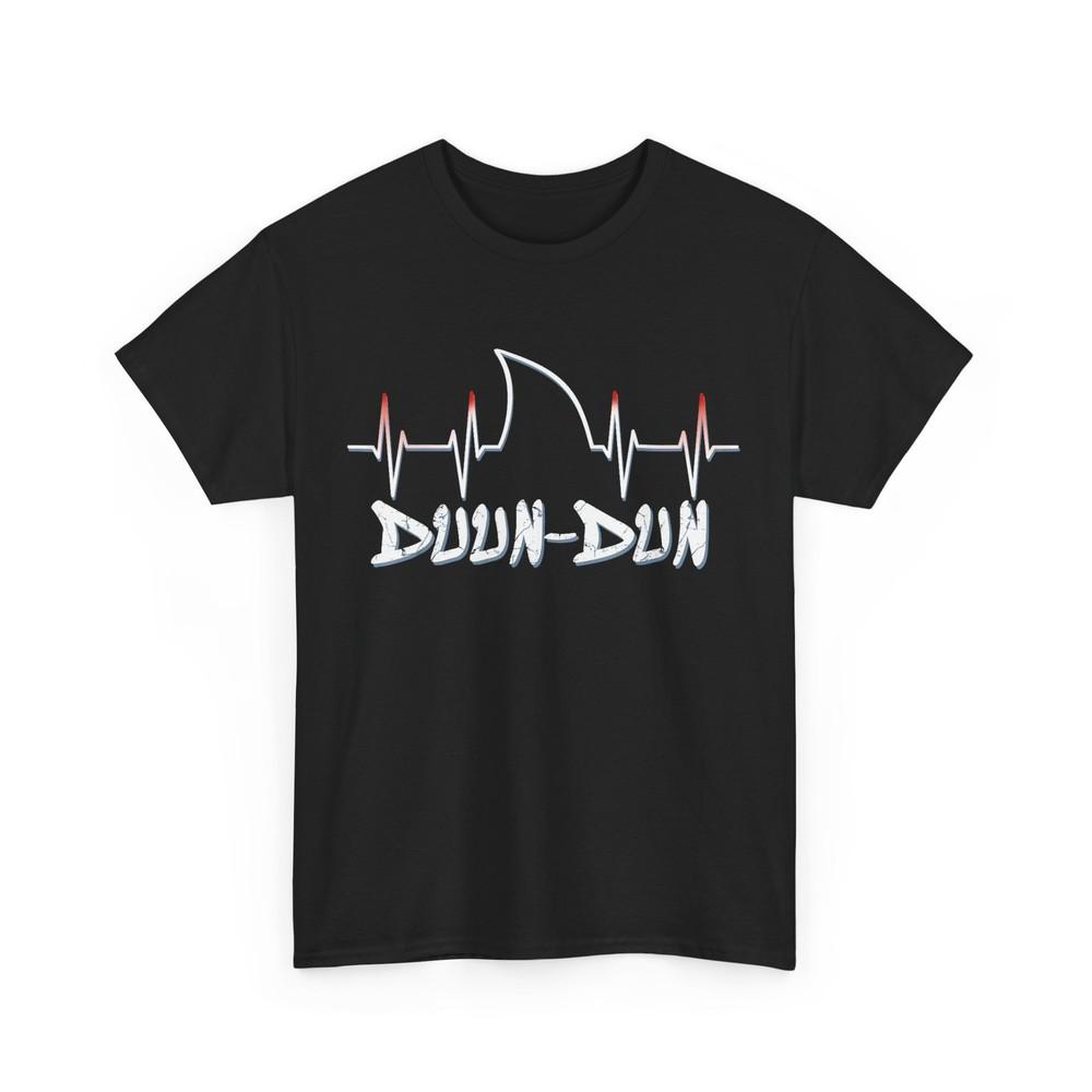 

Shark T-Shirt, Shark Heartbeat Duun Dun Sharks Lovers T-Shirt L