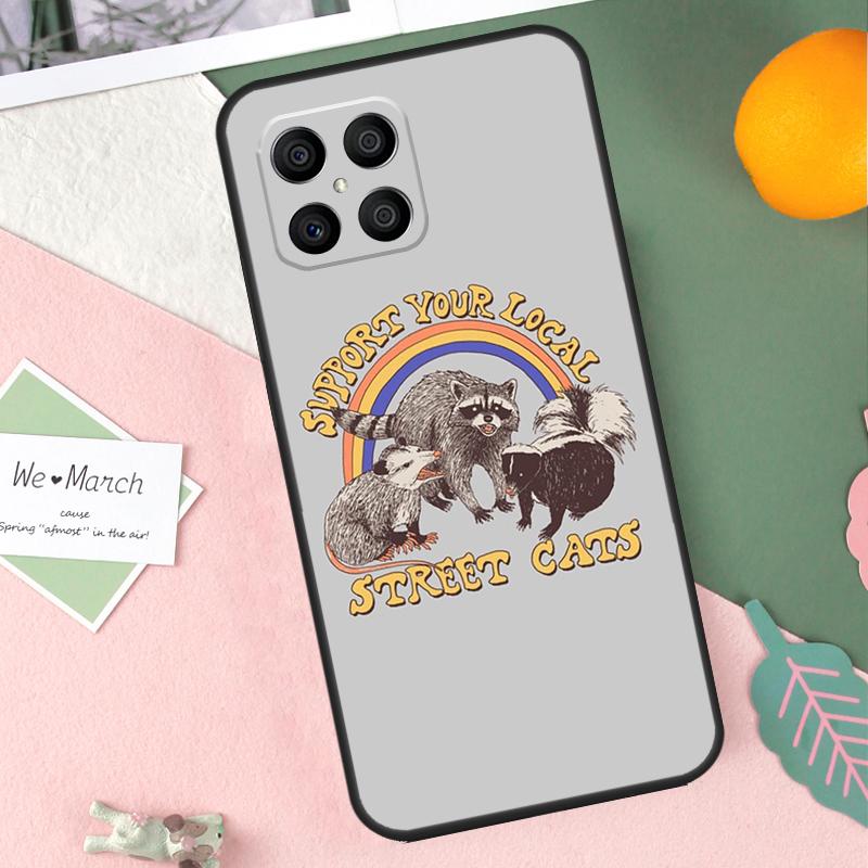 

Raccoon Art Case For Honor 200 Lite 50 70 90 X9b X9a X8b X8a X8 X9 X9c Honor Magic 7 Pro 5 6 Lite Cover Honor Magic7 Lite