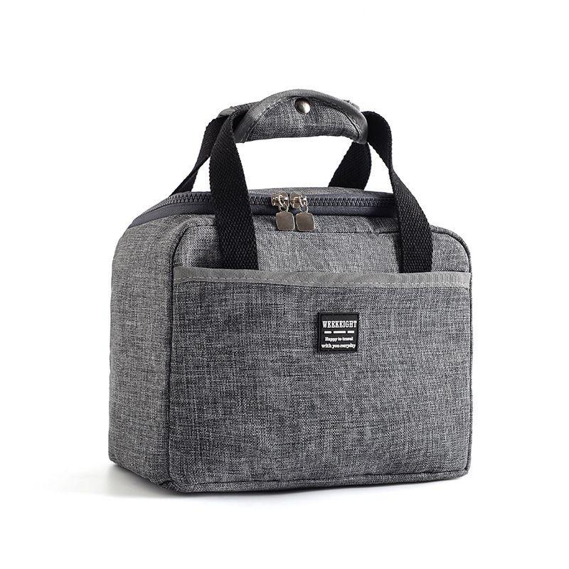 Box Insulated Lunch Soft Cooler Bag Waterproof Thermal Work School Bento Picnic