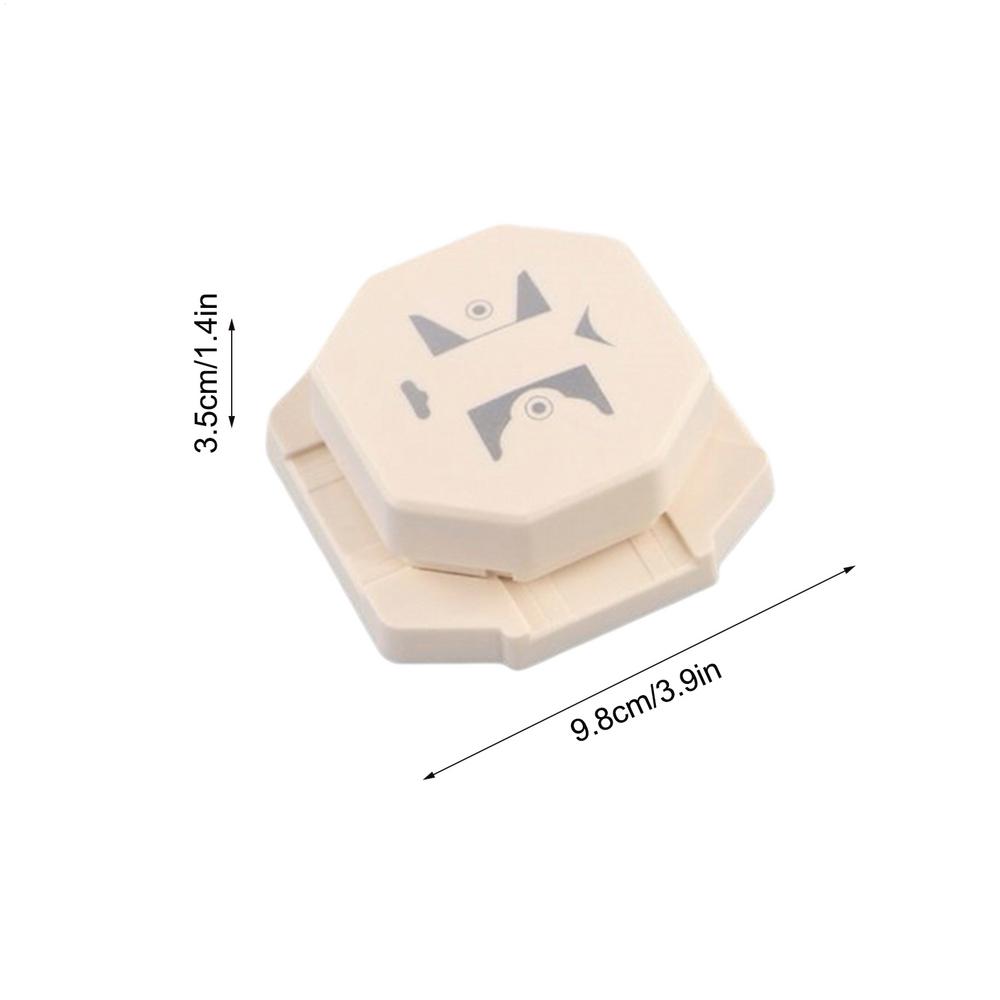 4 In 1 Tag Punch Corner Rounder Cutter Paper Label Punch for Scrapbooking Card for DIY Paper Card Photo Card Making Supplies