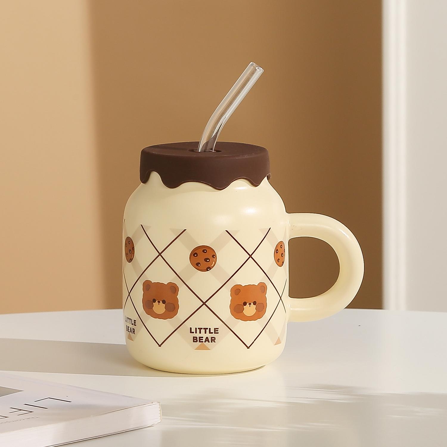 

Кружка Керамическая Чашка для Воды Креативный Подарок Подарок на Мероприятие Подарочная Коробка Чашка Кремового Цвета Празднование Магазина Реклама 400ml