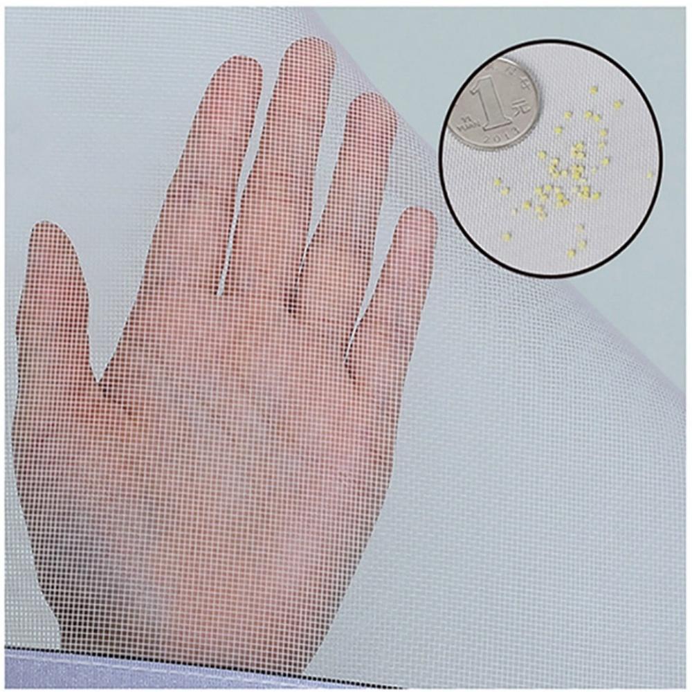Self-adhesive Window Screen Curtains Anti Mosquito Insect Prevention Mesh Reusable Fully Wrapped Invisible Mesh Household Goods
