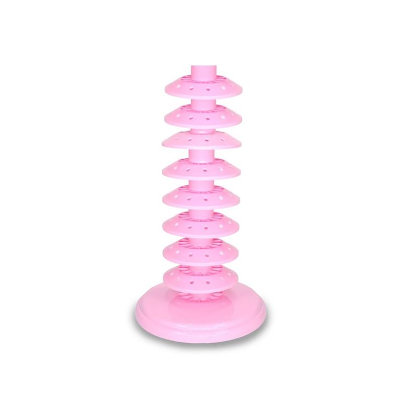 5/8/10 Layer Lollipop Display Stand Cake Pops Holder Tabletop Rack Candy Bar Wedding Decorative Desktop Multi-Function