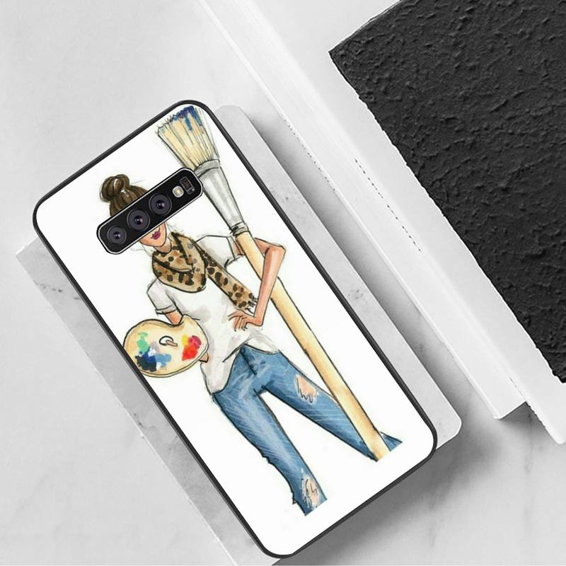 Husa Telefon Let's Paint Together Pentru Samsung Galaxy S7 Edge Plus S9 S20Plus S20ULTRA S10lite S225G S10 Huse