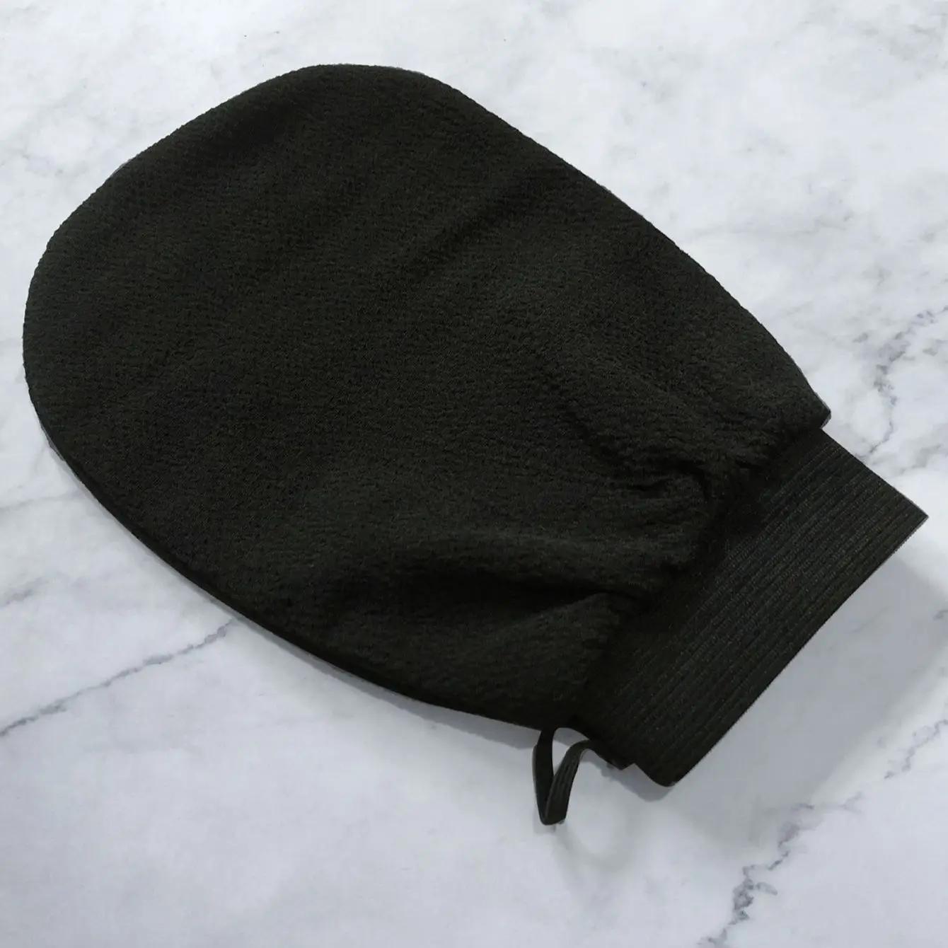 1 шт. Отшелушивающая рукавица-скраб для марокканской бани, рукавица для душа, ванны, хаммама, сауны - антицеллюлитный массаж